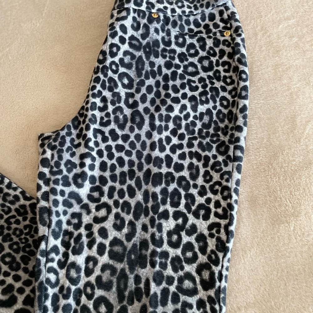 Michael Kors Animal Print Leggings - Size M - Picture 3 of 14